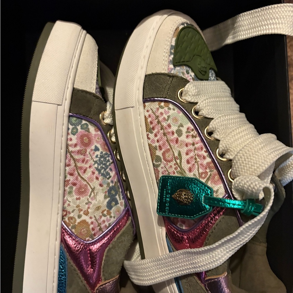 Kurt Geiger Multicolor Floral Sneakers